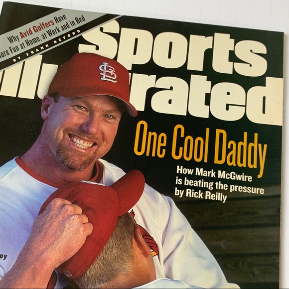 Mark McGwire St Louis Cardinals Sports Illustrated Magazine September 7, 1998 - Picture 3 of 8